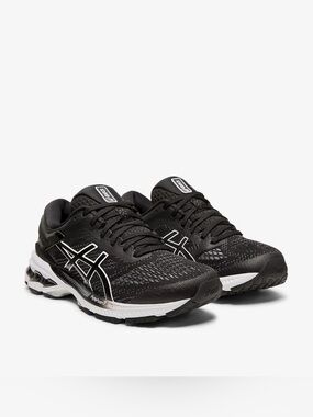 ASICS GEL-KAYANO 26 Women’s Black Mesh Running Shoes Sz 10 Running